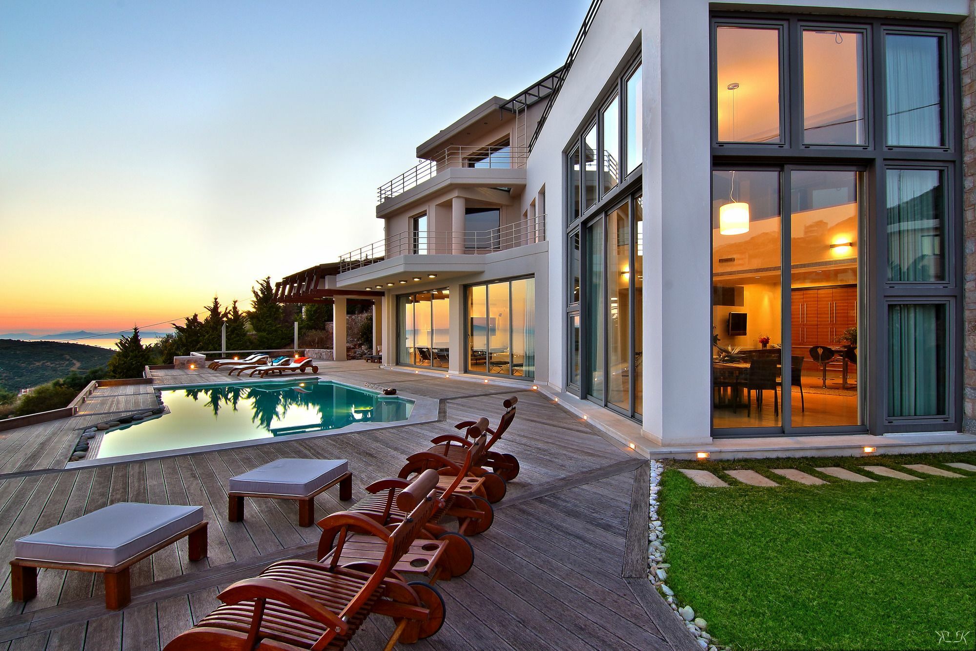 Villa Takeoff Saronida Анависсос Экстерьер фото
